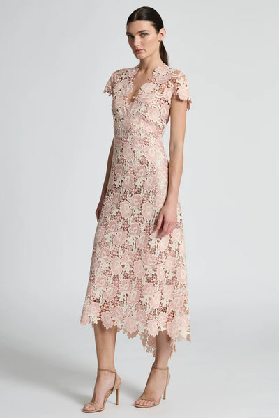 Belinda Dress - Blush Cream
