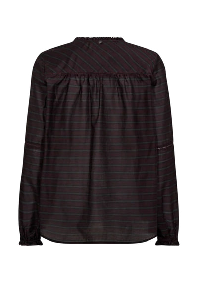 Benedetta Silky Shirt - Fudge