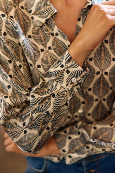 Bold Shirt - Palme Print