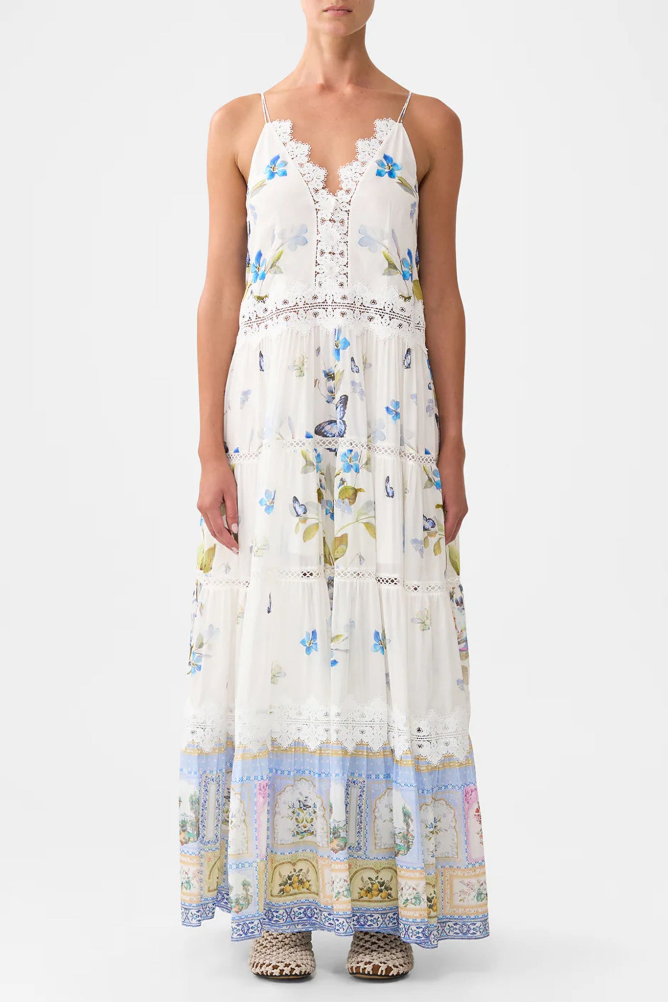 Botanical Ballads Trapeze Tiered Dress