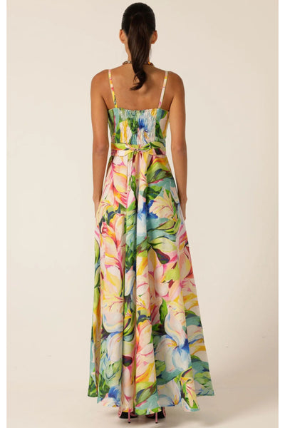 Camille Maxi Dress - Watercolour Floral