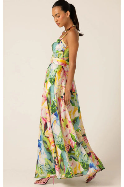 Camille Maxi Dress - Watercolour Floral