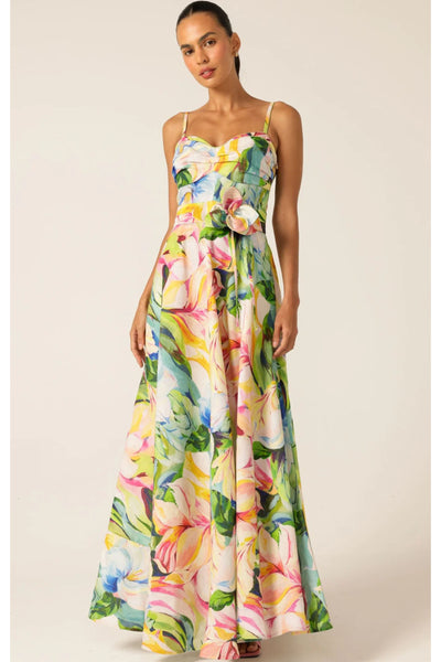 Camille Maxi Dress - Watercolour Floral