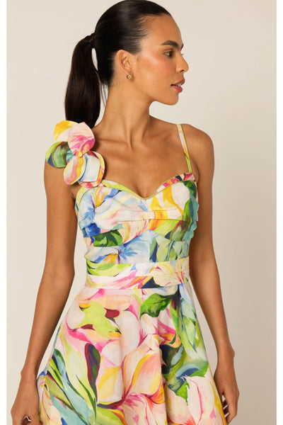 Camille Maxi Dress - Watercolour Floral