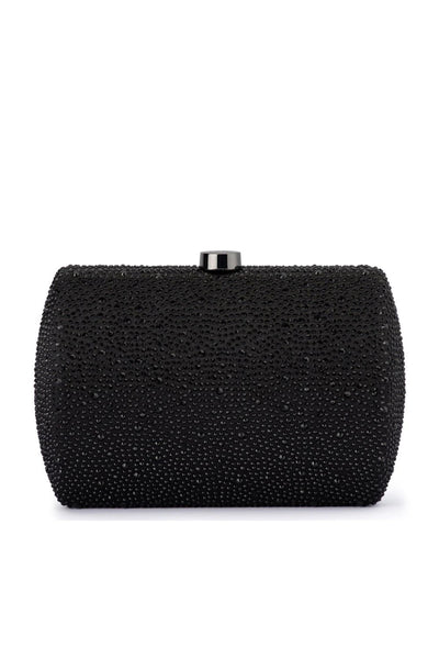 Carolina Crystal Clutch - Black
