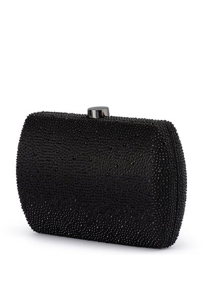 Carolina Crystal Clutch - Black