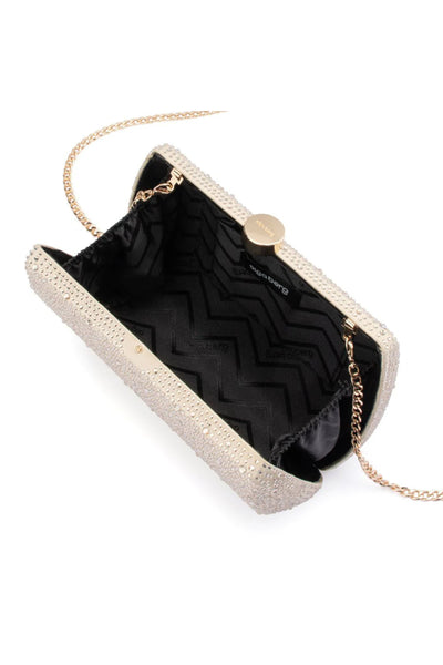 Carolina Crystal Clutch - Champagne