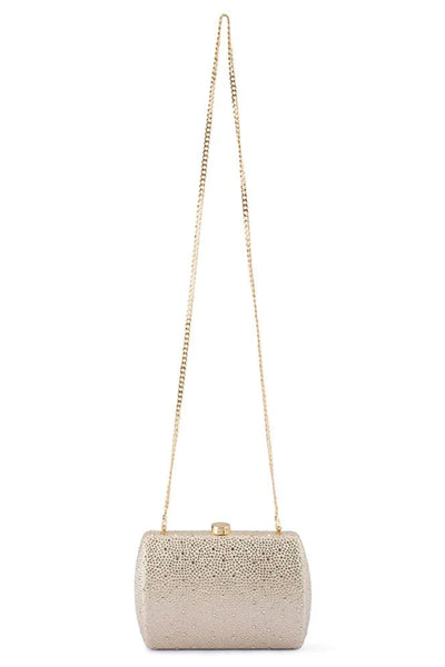 Carolina Crystal Clutch - Champagne