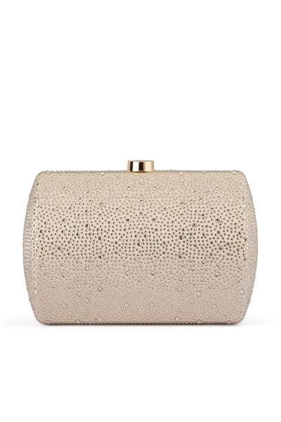 Carolina Crystal Clutch - Champagne