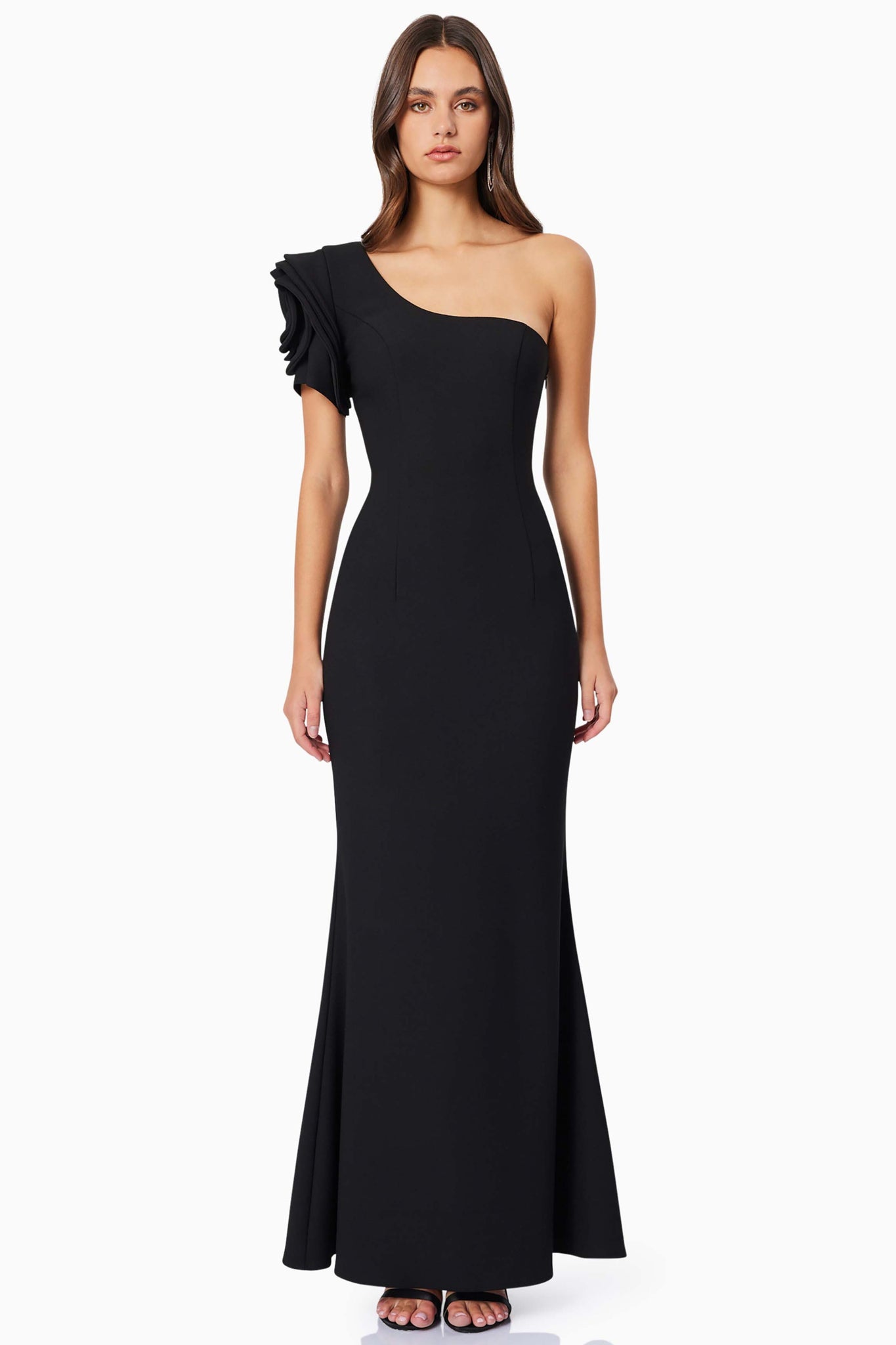 Charlotte Maxi Dress - Black SIZE XL/14 ONLY