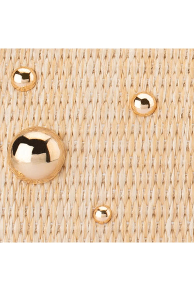 Charlotte Woven Top Handle - Natural