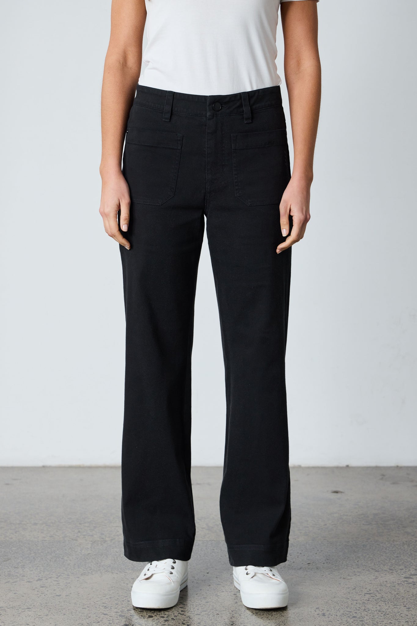 LANIA THE LABEL STOCKISTS Chrome Jean - Black – Smoke & Mirrors Boutique