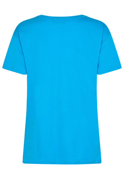 Ciara O-SS Glam Tee - Blue Aster SIZE 6/8 ONLY