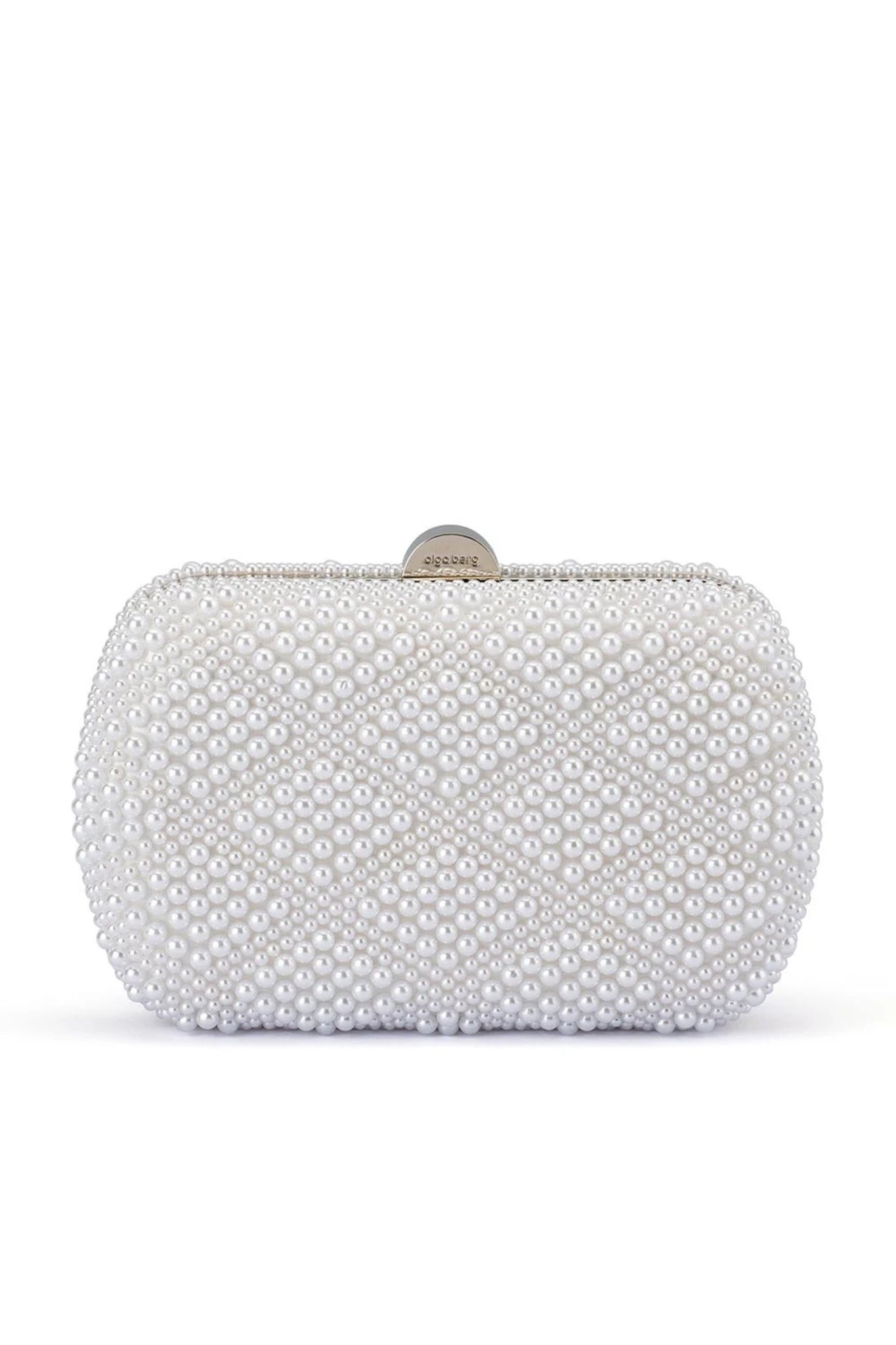 Claire Faux Pearl Clutch