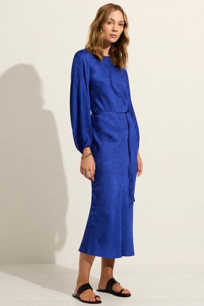 Clara Midi Dress - Cobalt Blue