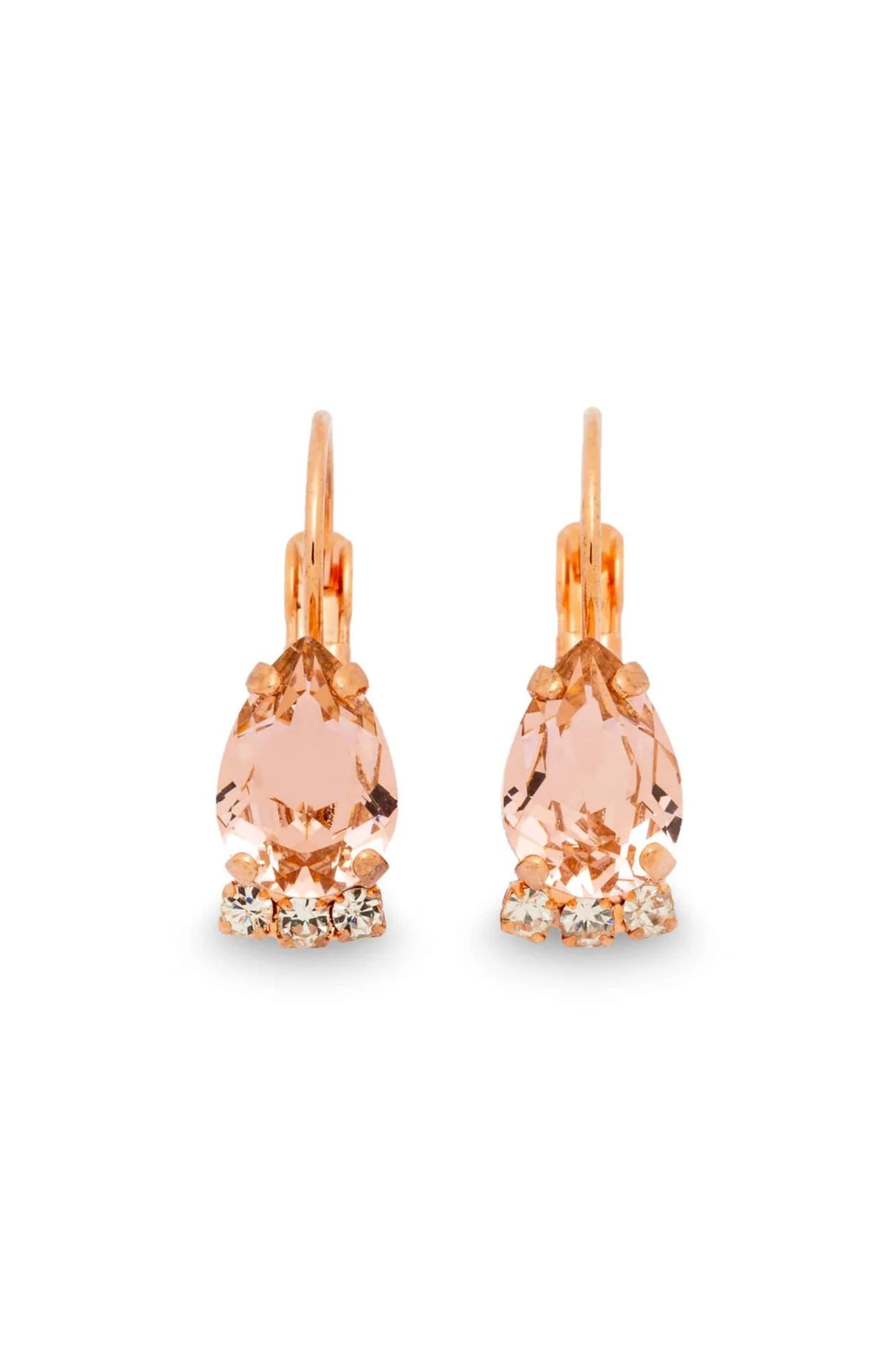 Clementine Earrings - Vintage Rose