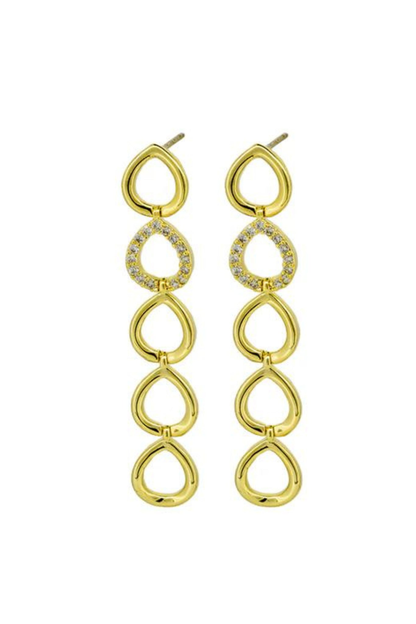 Constance Earrings - Gold