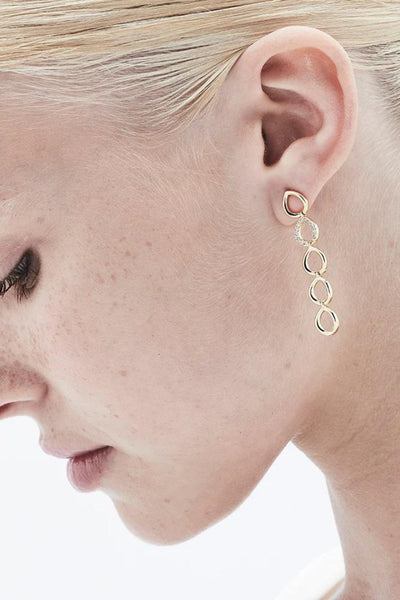 Constance Earrings - Gold