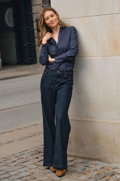 Dara Deluxe Jeans - Dark Blue