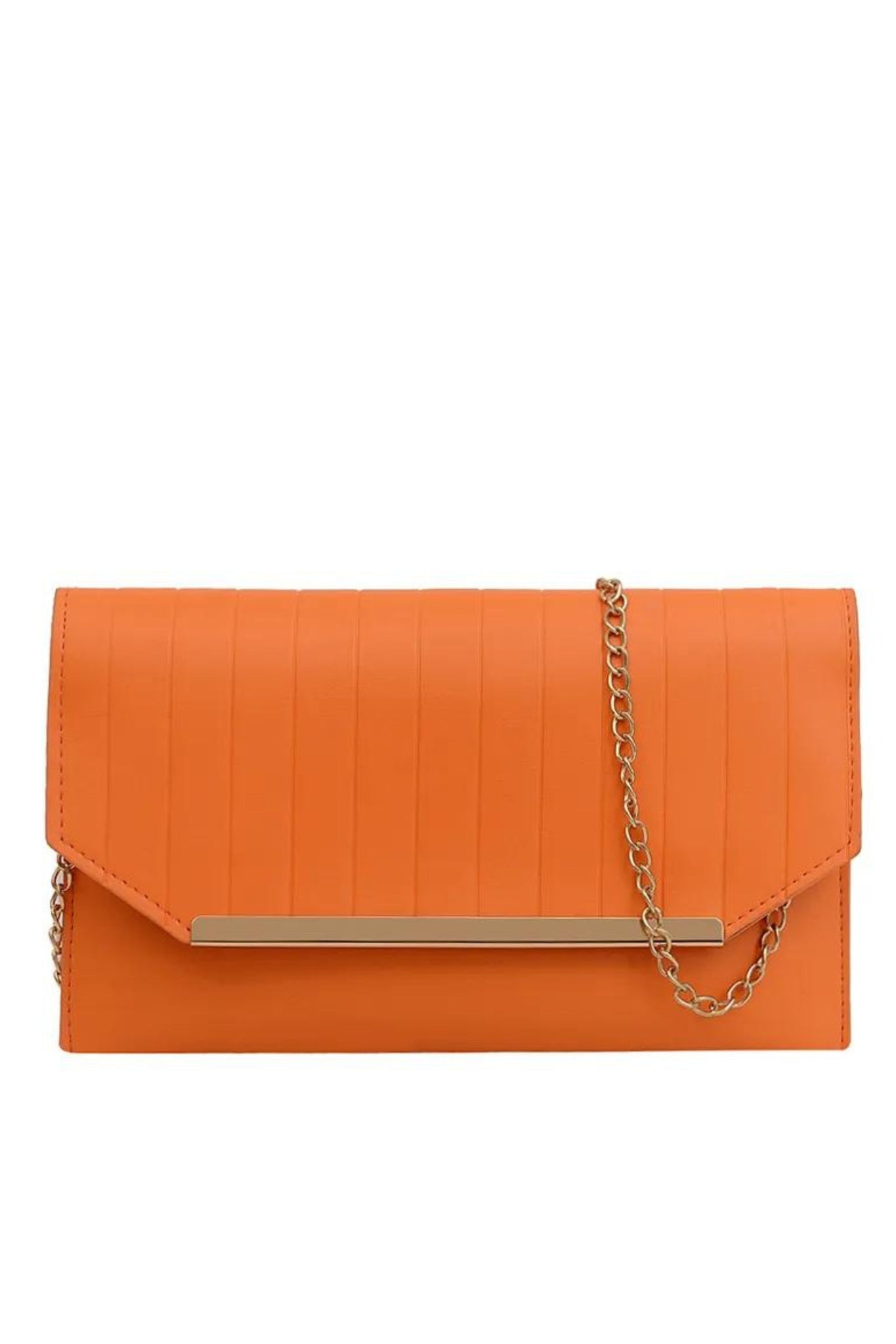 Daria Envelope Clutch - Orange