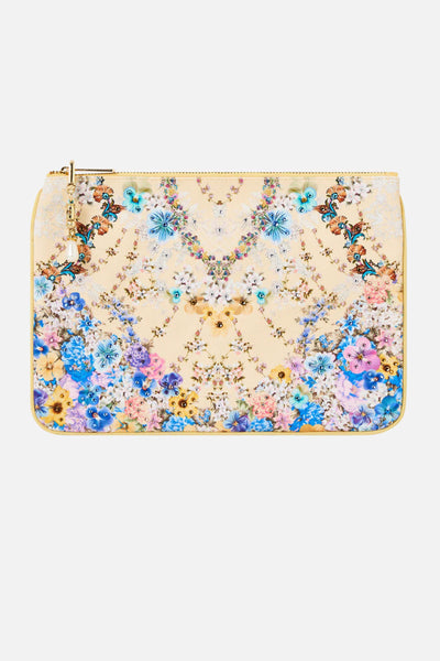 Darling Buds Small Canvas Clutch