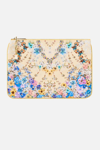 Darling Buds Small Canvas Clutch