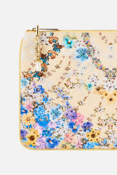 Darling Buds Small Canvas Clutch