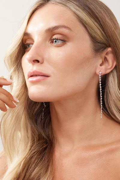 Delfina Earrings - Silver