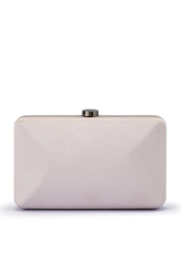 Delia Textural Clutch - Mink