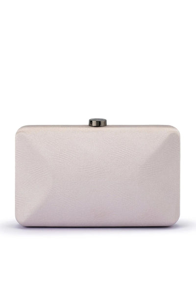 Delia Textural Clutch - Mink