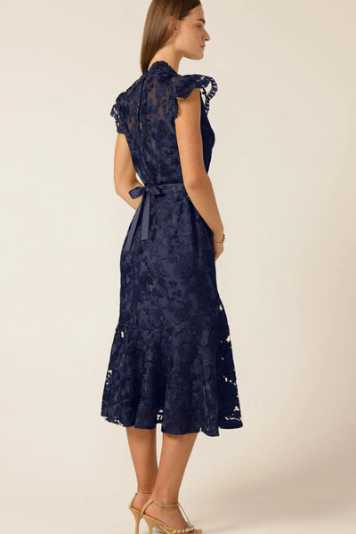 Delphine Dress- Navy