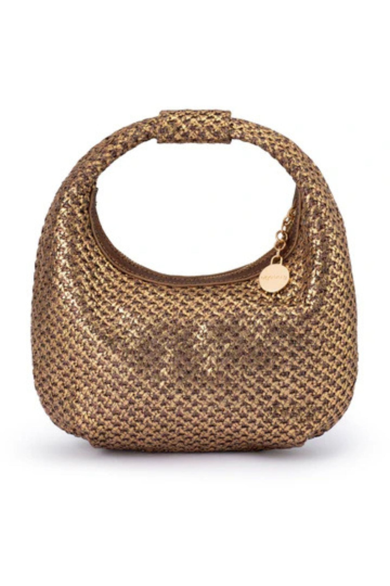 Eden Woven Hobo - Bronze