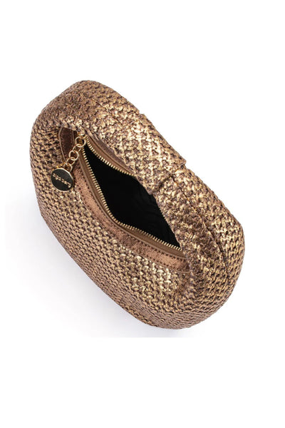 Eden Woven Hobo - Bronze
