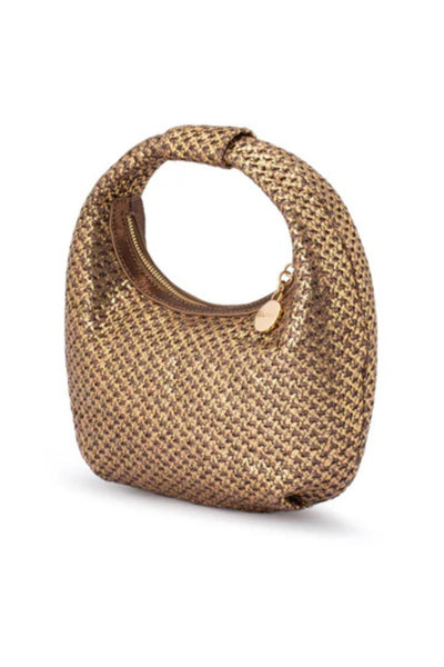 Eden Woven Hobo - Bronze
