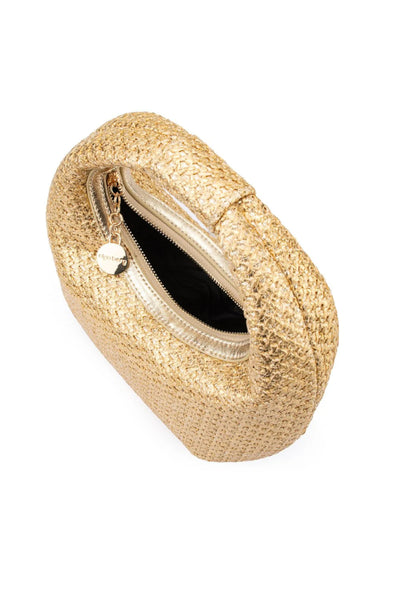 Eden Woven Hobo - Gold