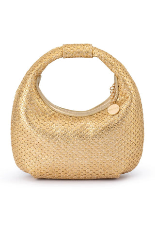 Eden Woven Hobo - Gold