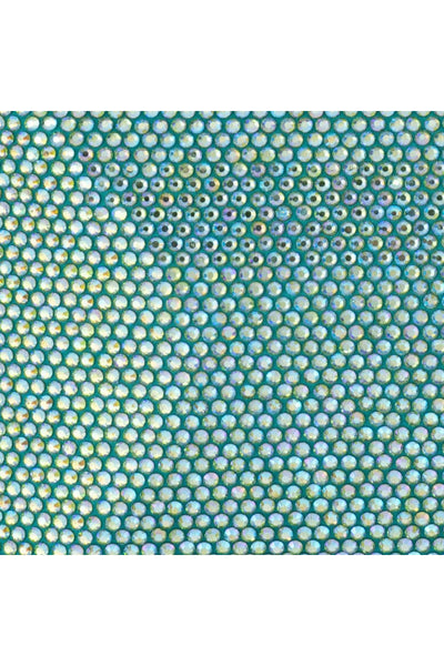 Edith Iridescent Clutch - Green