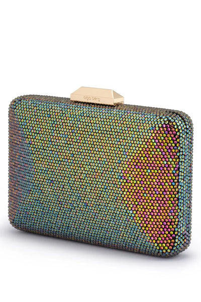 Edith Iridescent Clutch - Multi