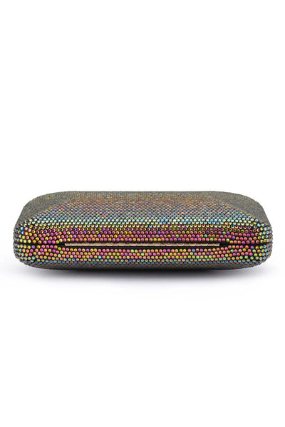 Edith Iridescent Clutch - Multi