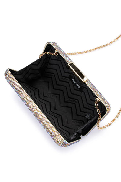 Edith Iridescent Clutch - Pastel