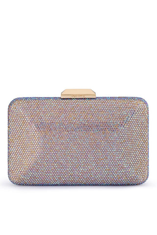 Edith Iridescent Clutch - Pastel