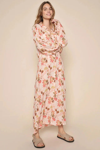 Emmerson Fleur Dress - Silver Pink