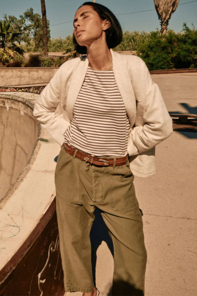 Endless Stripe Tee - Bungee Cord