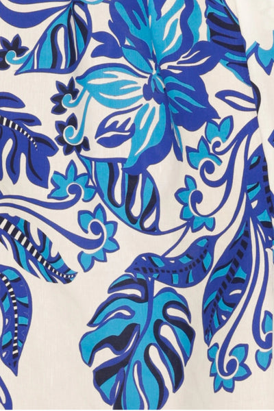 Euro Summer Maxi Dress - Blue Messina