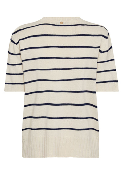 Finlo Paper SS Knit- Ecru
