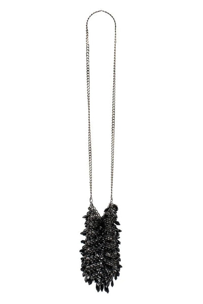 Florence Chainmail Bag - Black
