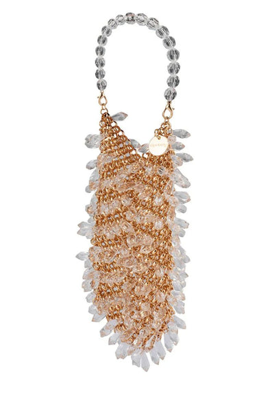 Florence Chainmail Bag - Champagne
