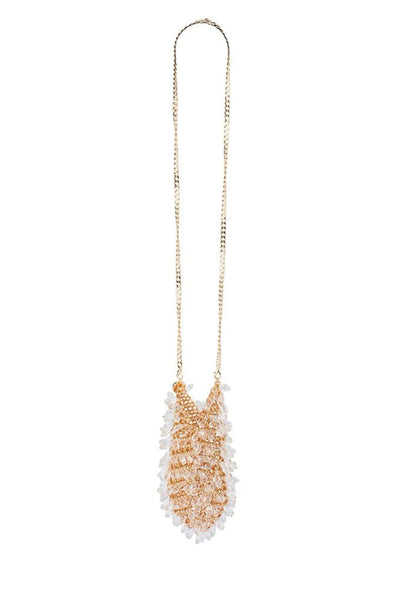 Florence Chainmail Bag - Champagne