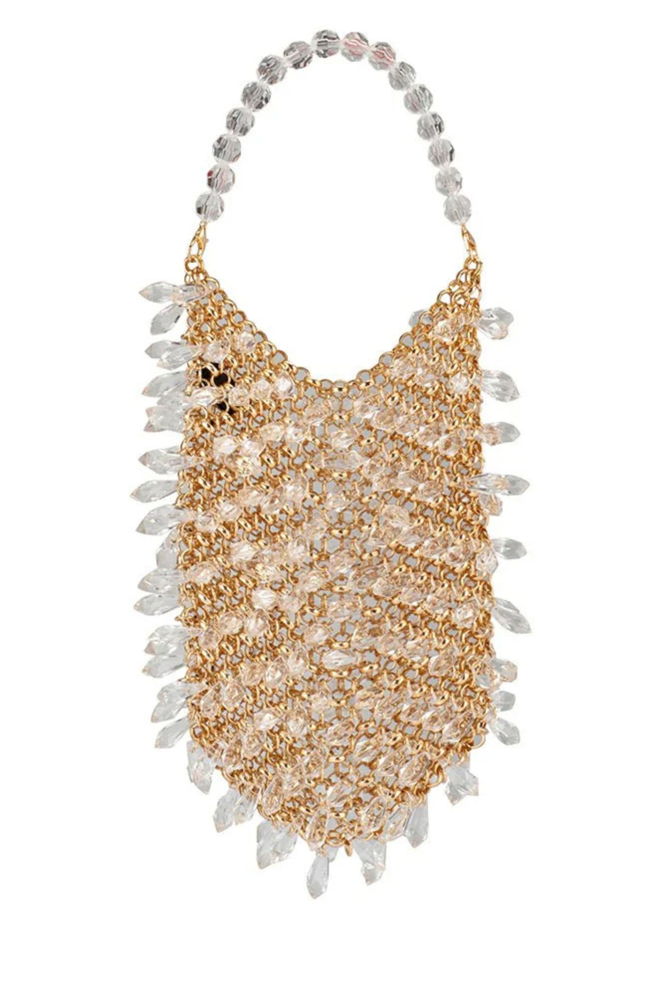 Florence Chainmail Bag - Champagne