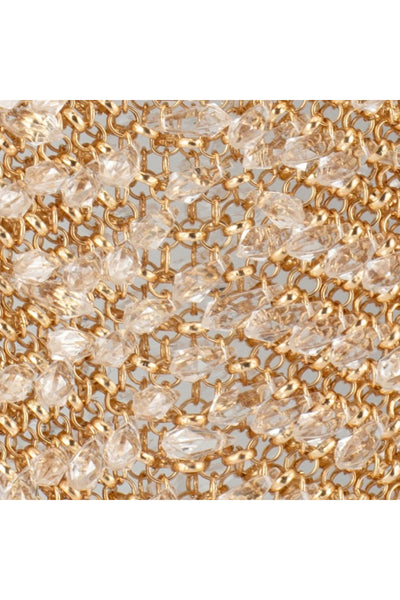 Florence Chainmail Bag - Champagne